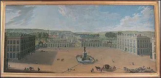 Place de la Ville de Nancy, souvent qualifie de 'plus belle place du Monde' par les habitants, je suis :