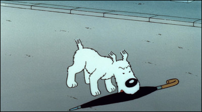 Dans quel album le professeur Tournesol a-t-il le malheur de s'asseoir sur Milou ?