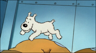 Dans quel album Milou se retrouve-t-il accusé d'avoir mordu un animal sacré ?