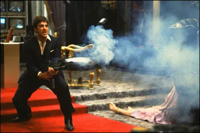 "Scarface" est un long-métrage joué par Robert de Niro.
