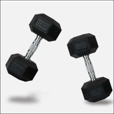 On dit ...... haltère.