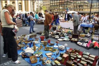 Quel verbe indique l'action de rechercher des objets précis ?