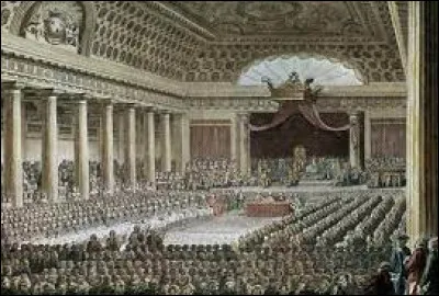 En 1789, le discours du roi Louis XVI marque l'ouverture des Etats Généraux, le 5 ...