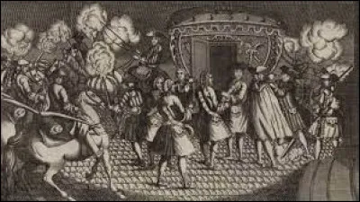 Ce 5 janvier, François Damiens, un laquais à la cour, tente d'un coup de canif de tuer le roi Louis XV devant le château de Versailles : c'était en ...