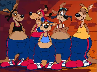 Quel sport collectif est pratiqué par les héros du dessin animé Kangoo ?