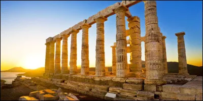 O&ugrave; se situe le temple de Pos&eacute;idon ?