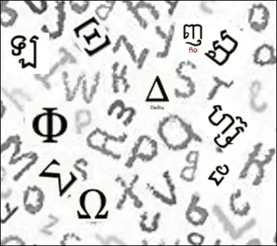 Quelle Langue possède un alphabet avec 70 lettres ?