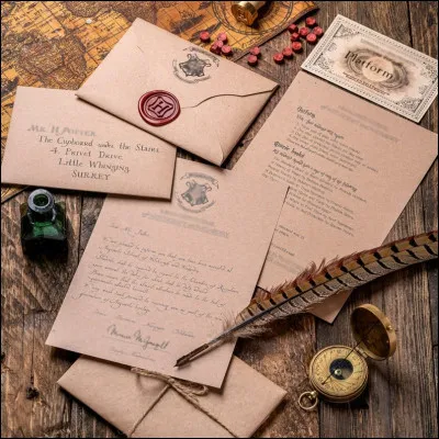Tu reçois ta lettre de Poudlard...