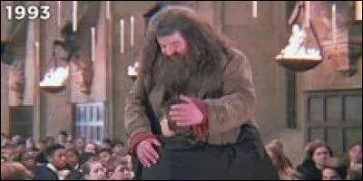 Que font les élèves quand Hagrid revient à Poudlard ?