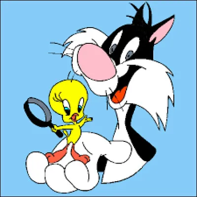 Comment se nomme le canari jaune que Grosminet veut attraper à tout prix ?