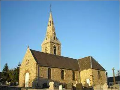Voici l'église Saint-Ouen, au Petit-Celland. Village Manchot, il se situe en région ...