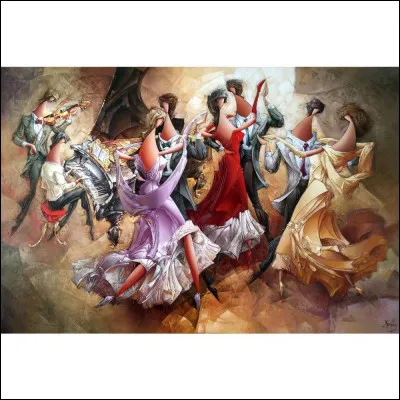 Comment appelle-t-on cette danse originaire d'Irlande dans laquelle le jeu de jambes est considéré comme le plus important ?