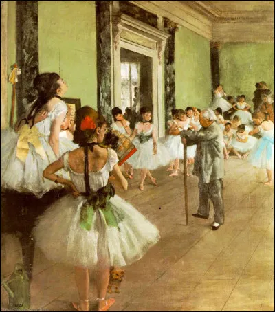 À quel artiste doit-on le tableau "La Classe de danse" ?