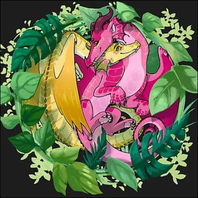 Sur cette image, on y voit un couple de dragons. Qui est-ce ?