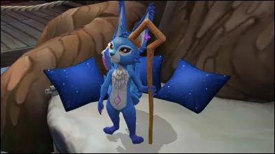 Comment s'appelle l'écureuil bleu ?