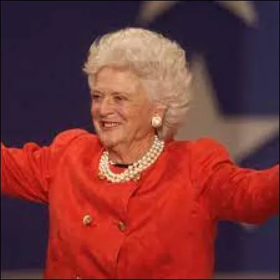 Elle se prénommait Barbara : de quel président était-elle l'épouse ?