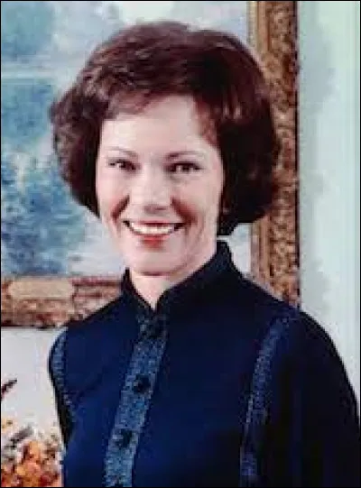 Elle se prénomme Rosalynn : de quel président était-elle l'épouse ?