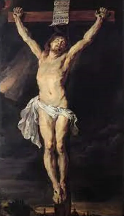 Peint entre 1610 et 1611, ''Christ sur la croix'' est un tableau baroque. Quel peintre est l'auteur de cette huile sur toile ?