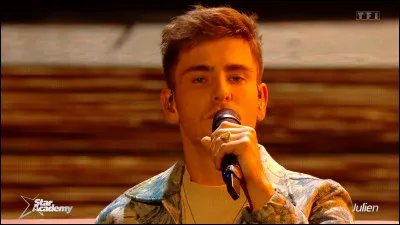 Quelle chanson Julien a-t-il chanté ?
