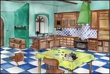 How do you translate 'la cuisine' in english ?