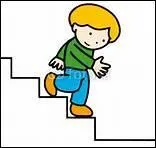 How do you translate 'l'escalier' in english ?