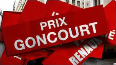 Quel domaine le prix Goncourt récompense-t-il ?