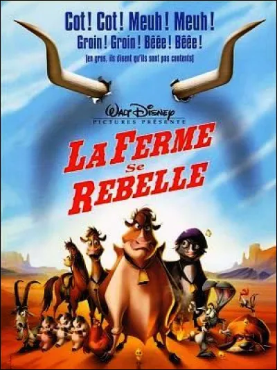Dans le film "La Ferme se rebelle" (2004), comment sappelle la ferme où vivent Maggie et les autres vaches ?