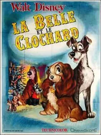 Dans le film "La Belle et le clochard" (1955), quel plat est au centre dune scène mythique ?