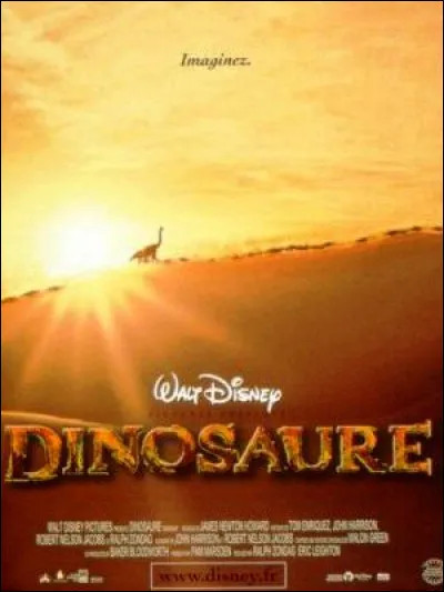 Dans le film "Dinosaure" (2000), à quelle espèce appartient Aladar, le petit dinosaure recueilli par des lémuriens ?