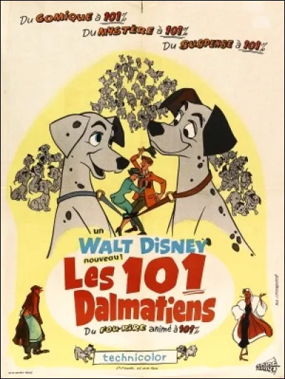 Dans le film "Les 101 Dalmatiens" (1961), comment sappelle le papa dalmatien ?