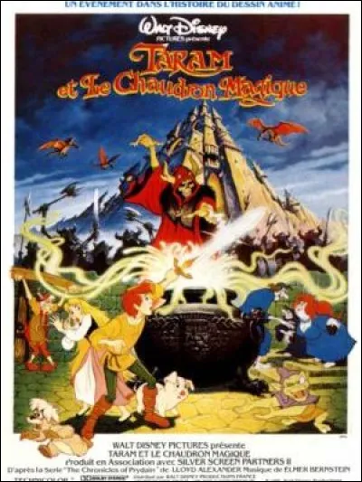Laquelle de ces affirmations concernant le film "Taram et le chaudron magique" (1985) est fausse ?