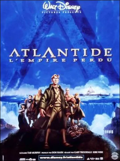 Dans le film "Atlantide, lempire perdu" (2000), quel animal est le surnom du géologue Gaëtan Molière ?