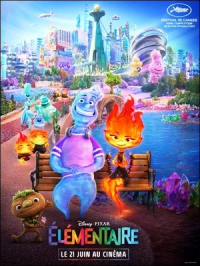 Dans le film "Élémentaire" (2023), à quel peuple élémentaire appartient la famille Lumen, qui ouvre un magasin à Element City ?