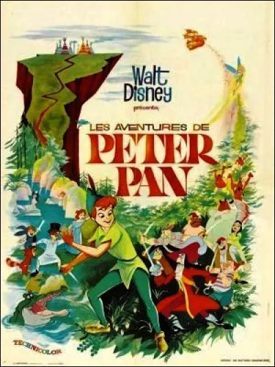 Dans le film "Peter Pan" (1953), quelle étoile faut-il suivre pour se rendre au Pays imaginaire ?