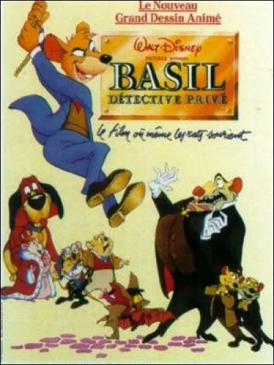 Dans le film "Basil détective privé" (1986), dans quelle rue londonienne vit Basil ?