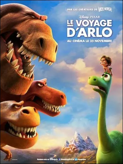 Dans le film "Le Voyage dArlo" (2015), comment meurt le père dArlo ?