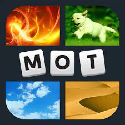 Le principe est simple, trouve le mot à l'aide des images. Il s'agit de...