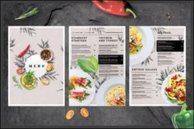 Lequel de ces mots appartient au champ lexical du restaurant ?