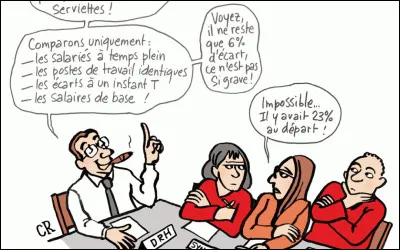 Tous les exemples donnés jusqu'ici concernent aussi les salariées des services publics : à votre avis ?