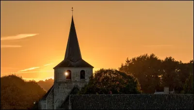 Il est six heures au clocher de l'église dans la chanson "Les Mots bleus" de Christophe.