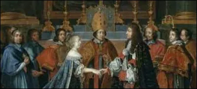 Ce 9 juin, le jeune roi Louis XIV et l'infante d'Espagne Marie-Thérèse se marient à Saint-Jean-de-Luz ; leur union consacre le rapprochement entre la France et l'Espagne : c'était en ...