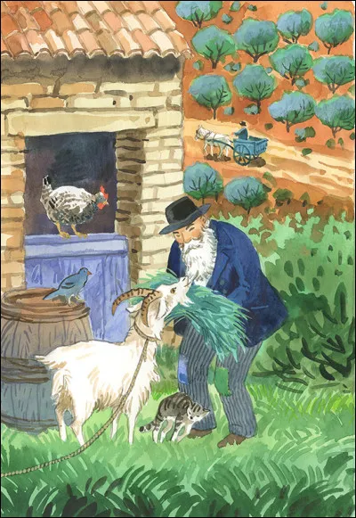 Littérature : Dans le conte d'Alphonse Daudet, comment s'appelle "La Chèvre de Mr Seguin" ?