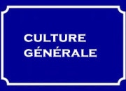 Quiz Culture générale pêle-mêle (30)
