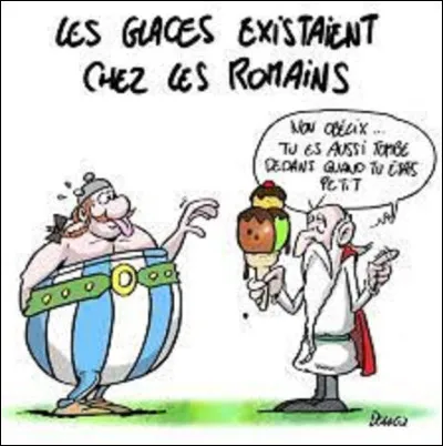 Il y a environ 3 000 ans à 2 siècles avant Jésus Christ, quel pays aurait inventé la glace ?