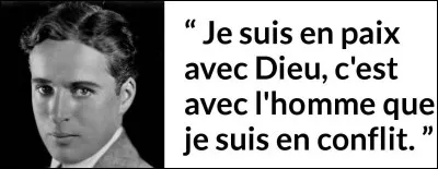 De quel immense acteur réalisateur britannique (1889-1977) est cette citation ?