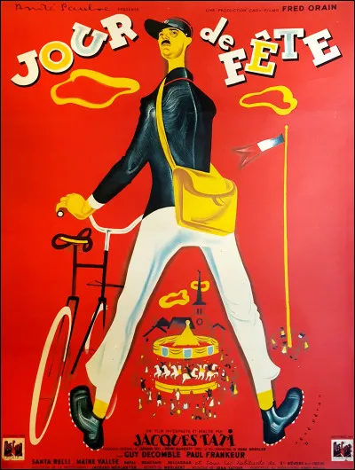 En quelle année est sorti le film "Jour de fête" ?