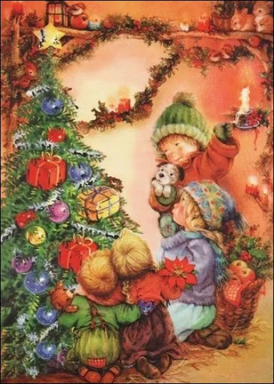 L'arrivée du père Noël exige un sapin. Celui-ci déteste se faire enguirlander...