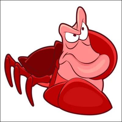 Dans quel dessin animé de Disney peut-on retrouver ce crabe ?