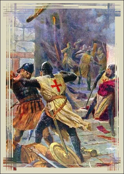 Ce 12 avril, les Croisés menés par les Vénitiens, pillent Constantinople après s'être emparés de de la ville : c'était en ...