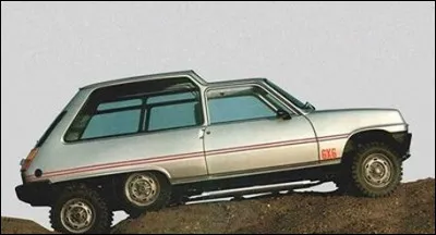 Quel carrossier préparait une Renault R5 en 6 roues motrices ?